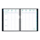 Blueline - 2026 Agenda Timanager CoilPro 7-jour hebdomadaire/mensuel 13 mois - 11 po x 8-1/2 po - Noir - Anglais-Inclus: une section dédiée aux notes et une section pour les contacts