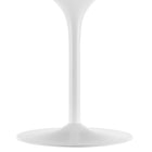 Modway - Pursuit 40 po Table à manger, Blanc-Assemblée requise