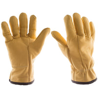 IMPACTO® BG650 Moyen Paire Gant Air Glove® Antivibrations cuir, doigts complets, Air paume/doigts/pouce, ANSI 10819 certifié-1