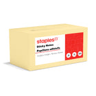 Feuillets autocollants Stickies, 3 po x 3 po, jaune, paq./24-Qualité supérieure à bas prix