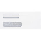 Nebs Business Products - Enveloppes confidentielles Deluxe autocollantes à deux fenêtres - 8-3/4" x 3-3/4" - Blanc - Paquet de 500-Grâce au motif intérieur teinté de confettis noirs, personne ne peut voir les informations confidentielles par transparence