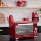Salton - four grille pain numérique avec friture à air NuRetro - cerise cosmique-8