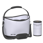RovR - KeepR Fourre-tout pour boissons avec seau à glace et bandoulière - Poudre-La nouvelle bandoulière rembourrée amovible vous permet de transporter confortablement de lourdes charges sans avoir les mains libres