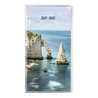 Blueline - 2027-2028 agenda de poche mensuel 24 mois avec reliure piqûre à cheval – 6 1/2 po x 3 1/2 po – couleurs assorties – bilingue-Superbes couvertures imprimées