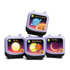 Tonies - Space Explorers Club Pocket Tonies ensemble de 4 pièces - Anglais-Liste des titres (en anglais) : 1. Asteroids, Comets, Meteors 2. Galaxies 3. Stars 4. Black Holes Durée totale : env. 99 minutes