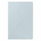 Samsung - Étui Book Cover pour Samsung Galaxy Tab A9 - Bleu-Cette couverture semblable à celle d'un livre arbore un design naturel et haut de gamme, offrant une sensation proche du tissu au toucher. Disponible en noir et en gris, elle combine esthétique et fonctionnalité.
