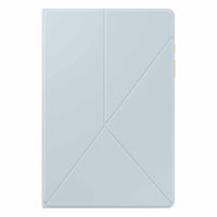 Samsung - Étui Book Cover pour Samsung Galaxy Tab A9 - Bleu-Cette couverture semblable à celle d'un livre arbore un design naturel et haut de gamme, offrant une sensation proche du tissu au toucher. Disponible en noir et en gris, elle combine esthétique et fonctionnalité.
