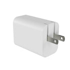 mophie - Double Adaptateur USB-A & USB-C PD 42W - Blanc-Sortie partagée maximale : 42 W