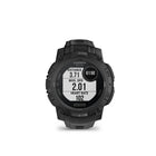 Garmin - Instinct 3 - 45 mm, solaire, édition tactique, noir avec bracelet noir-GUIDEZ L'OPÉRATION - Naviguez en toute confiance avec une boussole 3 axes, un altimètre barométrique et un GPS multibande avec la technologie SatIQ, qui offre un positionnement supérieur tout en optimisant la durée de vie de la batterie.