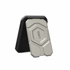 UAG - Portefeuille Magnétique avec Béquille MagSafe, Noir/Titane-Fermeture à pression étanche pour garder les cartes en sécurité