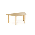 Mitybilt - Table trapèze Environ - 48 po L x 24 po P-Dessous de table résistant à la gomme à mâcher