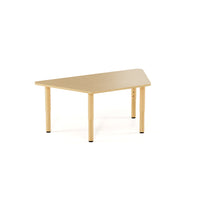 Mitybilt - Table trapèze Environ - 48 po L x 24 po P-Dessous de table résistant à la gomme à mâcher
