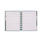 The Happy Planner - Le planificateur 12 mois à reliure à disques - Naturel -Comprend 3 mois en prime, un signet, feuilles d'autocollants et des pages de notes