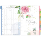 Day-Timer - Recharge datee Kathy Davis 2025 2 pages/semaine de bureau - 8 1/2 po H x 5 1/2 po l - bilingue-Oeuvre coloree avec des citations inspirantes pour la motivation de rester organise toute l'annee