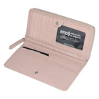 Club Rochelier - Pochette zippée avec portefeuille à languette - Blush-1 poche monnaie