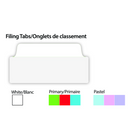 Avery - Ultra Tabs - 3 po x 1½ po Onglets de Classement, Repositionnables, Marquables Sur Les Deux Côtés, Blanc, Paquet de 24-UltraTabs pour la maison – Les onglets auto-adhésifs sont parfaits pour référencer vos livres de cuisine, calendriers, agendas, magazines, planificateurs, documents financiers, correspondance, reliures de budget et d'autres renseignements pertinents