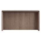 Hudson&Canal - Console Piedmont 56" L - Chêne gris vieilli-La table est fabriquée à partir de matériaux MDF et PVC de haute qualité et durables