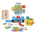 VTech - Super caisse enregistreuse Magic'scan -Anglais-Faites l’épicerie en comptant et en scannant des articles, en associant des objets, en jouant à des jeux, en écoutant des chansons et des annonces en magasin