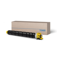 Premium Tone - Kyocera TK-8337Y (1T02RLAUS0) Cartouche de toner alternative - Rendement Standard - Jaune-Couleur: Jaune