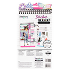 Fashion Angels - Portfolio Compact de Mode-STIMULE LA CRÉATIVITÉ ET LES TALENTS ARTISTIQUES – Offrez des heures de plaisir créatif avec ce set de dessin de stylisme pour enfants. Les pochoirs amovibles proposent plus de 50 formes de vêtements et d’accessoires pour imaginer des tenues variées et originales. Finalisez chaque look avec les autocollants colourés inclus pour un style ultra tendance