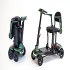 Monarch - Smarti Plus Scooter de mobilité léger à pliage automatique - noir-Le système de suspension arrière aide à offrir une conduite plus fluide