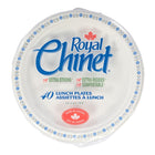 Royal Chinet - Assiettes à déjeuner - 8.75 po - Paquet de 40-Fabriqué au Canada