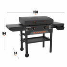 Blackstone - 28" Gril original Omnivore avec capot-9