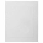 JAM Paper - Cartes pliantes vierges, format A2, 4-3/8 po x 5-7/16 po, panneau blanc, paquet de 25-Taille : 4,38 x 5,44 pouces (s'adapte parfaitement aux enveloppes A2)