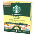 Starbucks Par Nespresso - Capsules de café - Mélange Véranda  - Paquet de 8-Chaque étui contient 8 capsules de café en aluminium recyclable