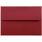 JAM Paper - Ensemble de cartes de vœux vierges, format A6, 4,75 po x 6,5 po, rouge foncé, paquet de 25-Taille : A6 (4,75 x 6,5 pouces)