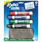 Expo® – Support aimanté pour surface à effacement à sec-Ce support aimanté organise et range vos marqueurs et votre effaceur sur toute surface à effacement sec.