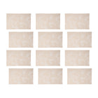 Maxwell & Williams - Accents de Table Napperon Rectangulaire - 45 x 30 cm - Feuille Dorée - Paquet de 12-Essuyer avec un chiffon humide