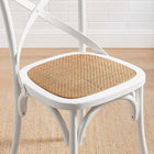 Modway - Gear Restauration Fauteuil d’appoint - Blanc-Aucune assemblée requise