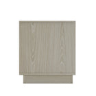 Manhattan Comfort - Ensemble de 2 tables de nuit modernes Horizon 21,7" - Chêne blanchi-Parfait pour le rangement de chevet, les lampes ou les objets de décoration