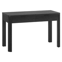 Hudson&Canal - Bureau Lonsdale 48'' - Grain noir-Un design contemporain moderne pour votre bureau à domicile, votre coin cuisine, votre bureau et plus encore