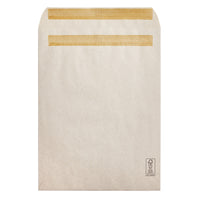 SupremeX - Enveloppe avec colle latex - Kraft Naturel 24 lb - Certifié FSC - 9" x 12"- Paquet de 500-Enveloppes à bout ouverte