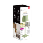 Xtricity - Lampe de table tactile LED portable Lucie - Sauge-Activation tactile pour une utilisation facile
