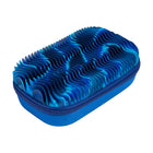 Zipit - Boîte à crayons à dessus silicone vagues - Bleu-Boîte à crayons au dessus silicone vagues peut contenir jusqu’à 60 crayons et stylos.
