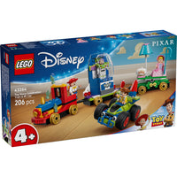 LEGO - Disney et Pixar Le train en Fête et la Voiture RC de Toy Story, Ensemble de Jeu de Construction-Ensemble de construction Toy Story de LEGO Disney et Pixar pour enfants - Faites le bonheur des enfants de 4 ans et plus avec l’ensemble de construction Le train en fête et la voiture RC de Toy Story qui permet aux enfants d’imaginer des histoires