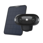 Reolink - Caméra à double objectif 4K Argus Series B740X avec panneau solaire-Vision panoramique à 180° sans angle mort en 4K UHD