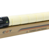 CET - Konica Minolta Bizhub C454/554/454e/554e TN-512Y Cartouche de toner - Rendement Standard - Jaune-Couleur: Jaune