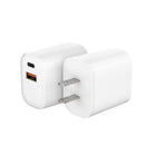 Evry - Chargeur mural 20 W USB-A et USB-C - Blanc-6