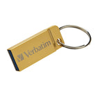 Verbatim - Clé USB Metal Executive, 16 Go – Doré-Système d’exploitation: Windows 7 et plus élevé;Mac OSX 10.1 et plus élevé;Linux Kernel 2.6 et plus élevé