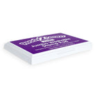 Ready 2 Learn - Tampon encreur lavable géant - Violet - 6,2 po L x 4,1 po l - paquet de 2-Créations longue durée:  L'encre sans acide, à séchage rapide et résistante à la décoloration signifie que vous pouvez stocker l'art de votre tout-petit pour toujours ! Ce tampon encreur de qualité archivistique est utile pour décorer des albums, des cartes et des journaux.