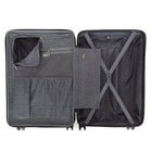 Air Canada - Bagage de soute rigide Laurentian de 24 po - roulettes pivotantes à 360 degrés - anthracite-La coque composite en polycarbonate durable et légère aide à protéger les effets personnels