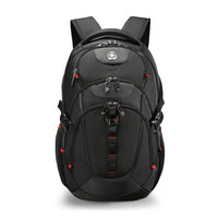 Swissdigital - Sac à dos noir VECTOR avec localisateur SDD-SDD FINDER - Équipé de SDD Finder, compatible avec le réseau Localiser d'Apple et le système Android. Si vous perdez vos objets de vue, vous pouvez les localiser facilement et à tout moment grâce aux applications Localiser d'Apple et Swissdigital Design. De plus, une alarme sonore jusqu'à 110 dB peut être activée à distance pour les retrouver ou alerter les autres. Le SDD Finder permet une interaction Bluetooth continue entre votre appareil mobile e