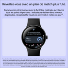 Google - Pixel Watch 5 - 45 mm - Wi-Fi - noir volcanique-Conçu pour résister aux conditions climatiques extrêmes, avec un verre Gorilla Glass résistant aux rayures et une étanchéité jusqu'à 50 mètres