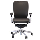 Nightingale - Fauteuil de travail à dossier moyen IC2 - Noir-Mécanisme d'inclinaison synchrone du genou à dégagement lent avec double levier, réglage intégré de la coulisse du siège, réglage pneumatique de l'inclinaison et de l'inclinaison, verrouillage de l'inclinaison infinie, réglage pneumatique de la hauteur et contrôle de la tension avant