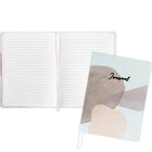 Hilroy - Journal Tons taupe abstraits - 6 po x 8 po - 96 Feuilles-Reliure cartonnée 
