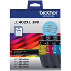 Brother - LC402 INKvestment Tank Ensemble de cartouches d'encre couleur à haut rendement authentique-Rendement jusqu'à 1 500 pages par cartouche à haut rendement